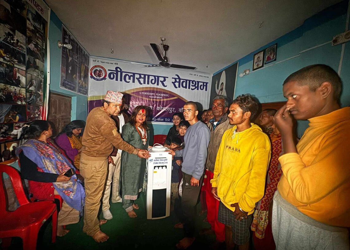 सामाजिक कार्य गर्दै उपप्रमुख संगीताले मनाइन् जन्मोत्सव