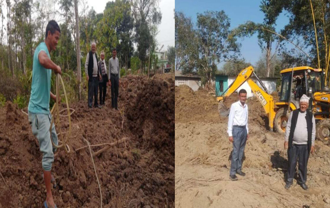 कोहलपुरमा बन्यजन्तुका लागी आहार ब्यबस्थापन तथा सिमसार क्षेत्र निर्माण गरिदै