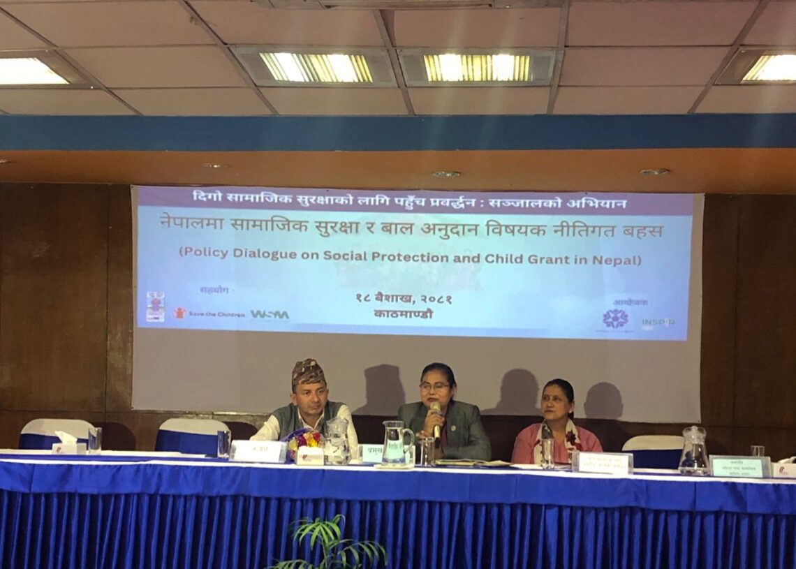 बाल पोषण भत्ता र दिवा खाजा कार्यक्रम विस्तार गर्न सरकार प्रतिबद्ध छः मन्त्री चौधरी
