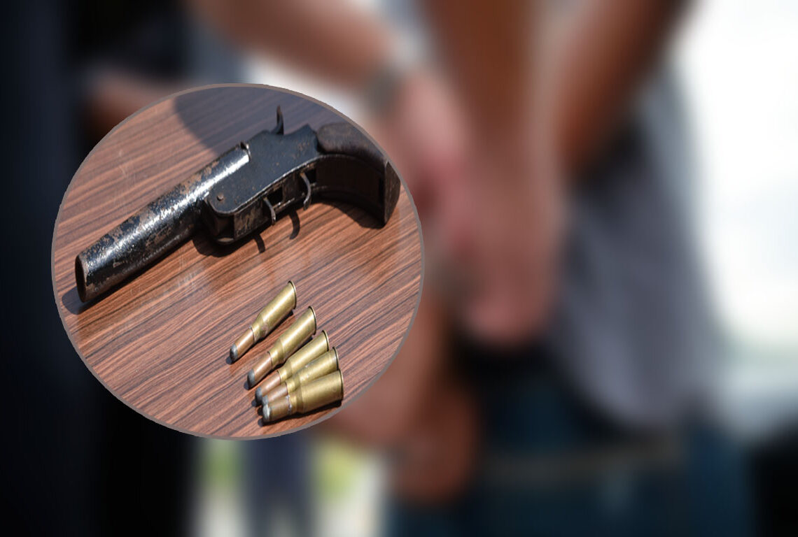 पेस्तोल र गोलीसहित एक जना पक्राउ