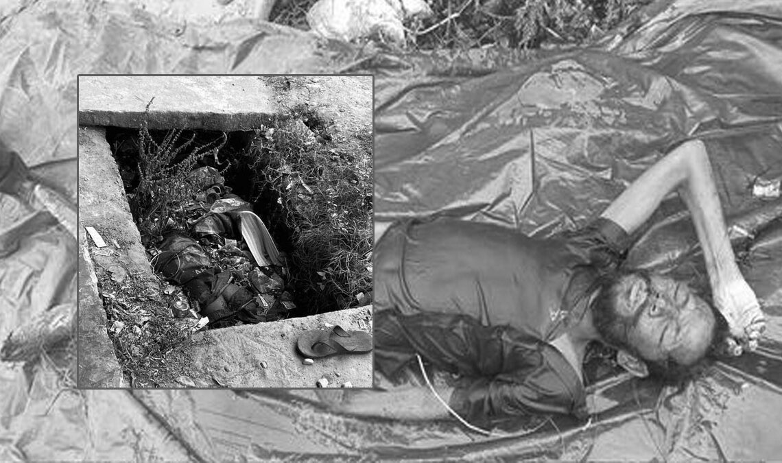 नालीमा पुरुषको शव भेटियो