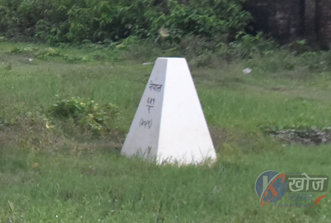 बाँकेमा १६ वटा सीमा स्तम्भ हराए