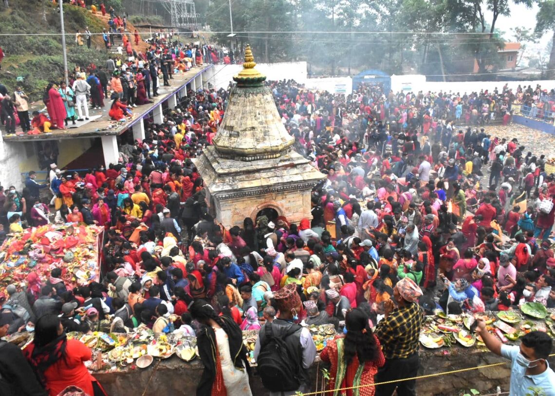 आमाप्रति श्रद्धा प्रकट गर्दै मातातीर्थ औँसी मनाइँदै