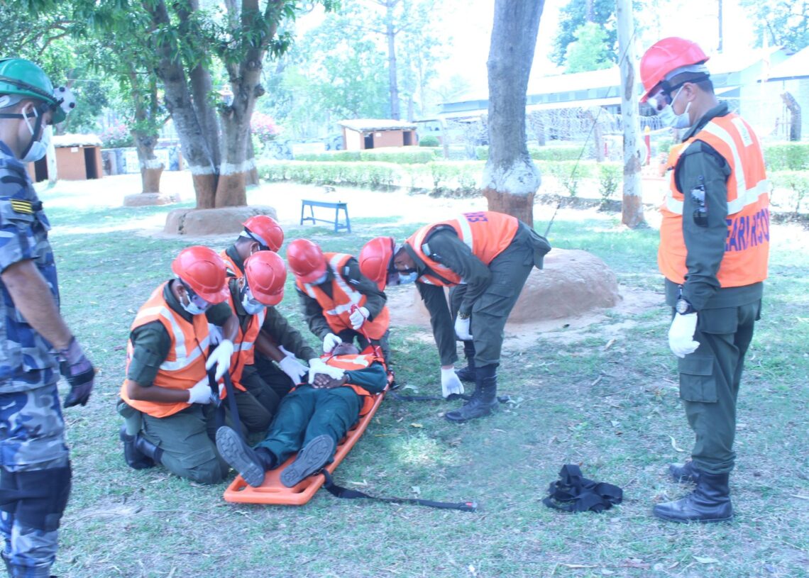 खोज तथा उद्धारका लागि नगर प्रहरीलाई तालिम
