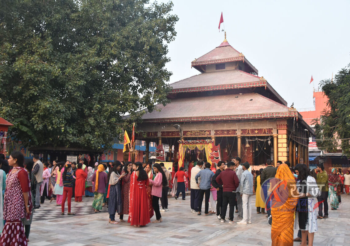 साउनको आज पहिलो सोमबार, बागेश्वरी मन्दिरमा घुइँचो