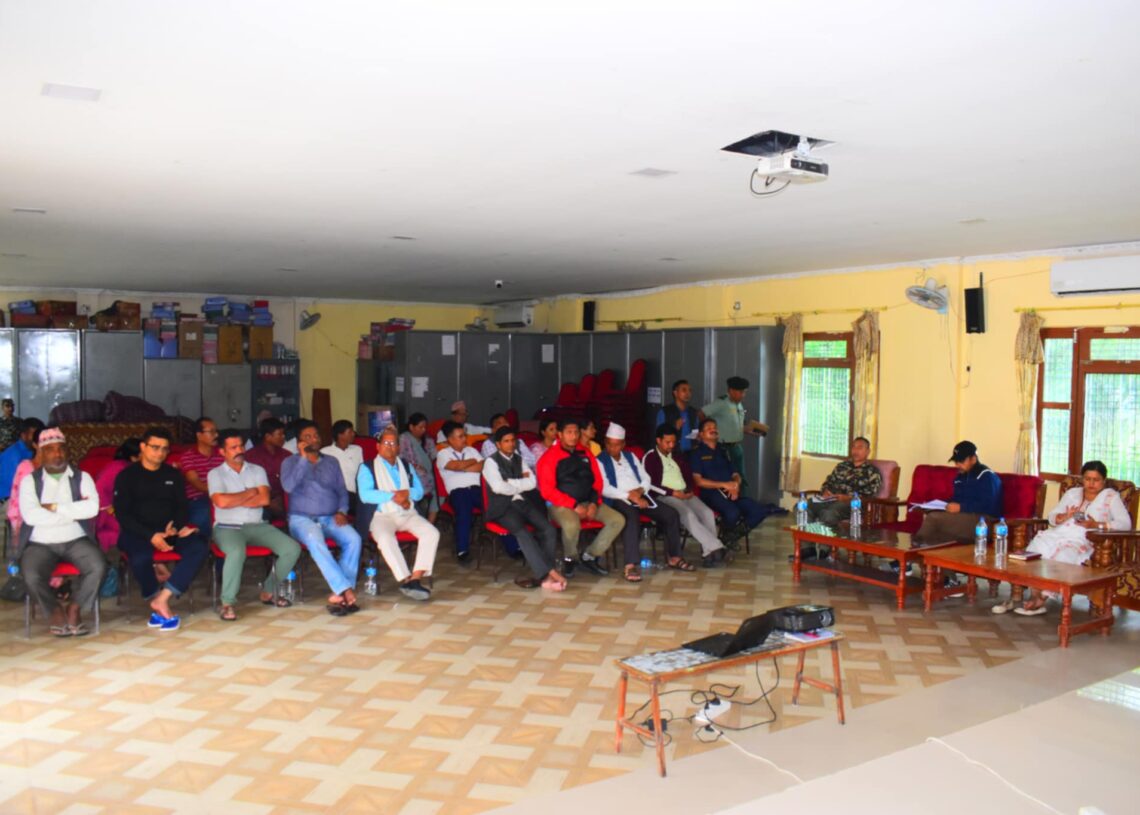 कोहलपुरको मनसुन पूर्वतयारी तथा प्रतिकार्य योजना पारित