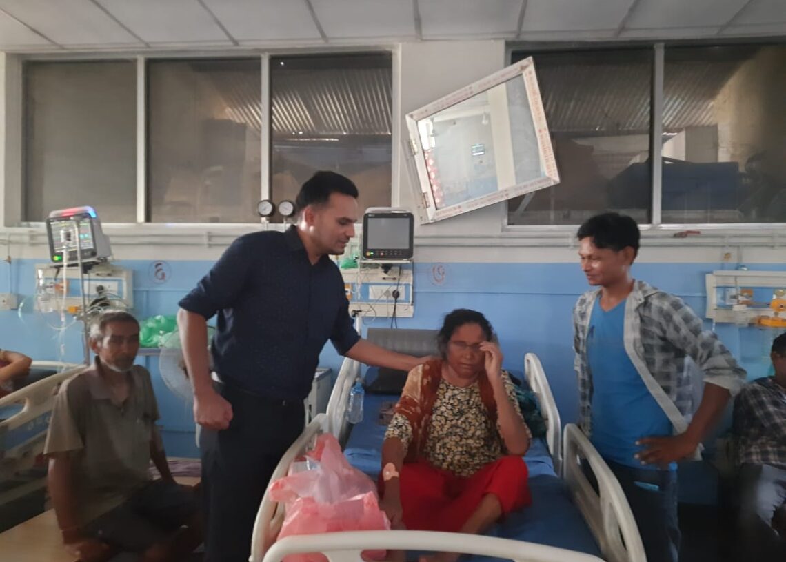 जटिल खालको पिट्यूटरी ब्रेन ट्युमरको शल्यक्रिया