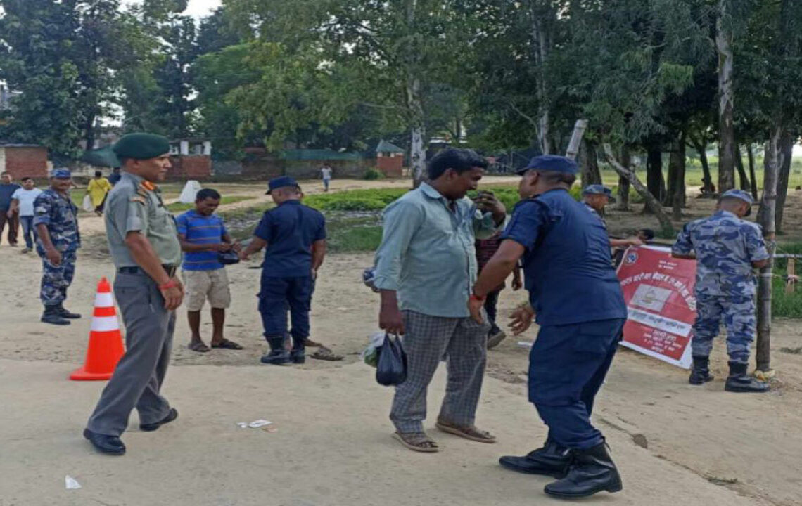 नेपाल भारत सीमामा सुरक्षा कडाइ