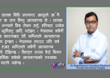 आत्महत्या र रोकथामका उपायहरु