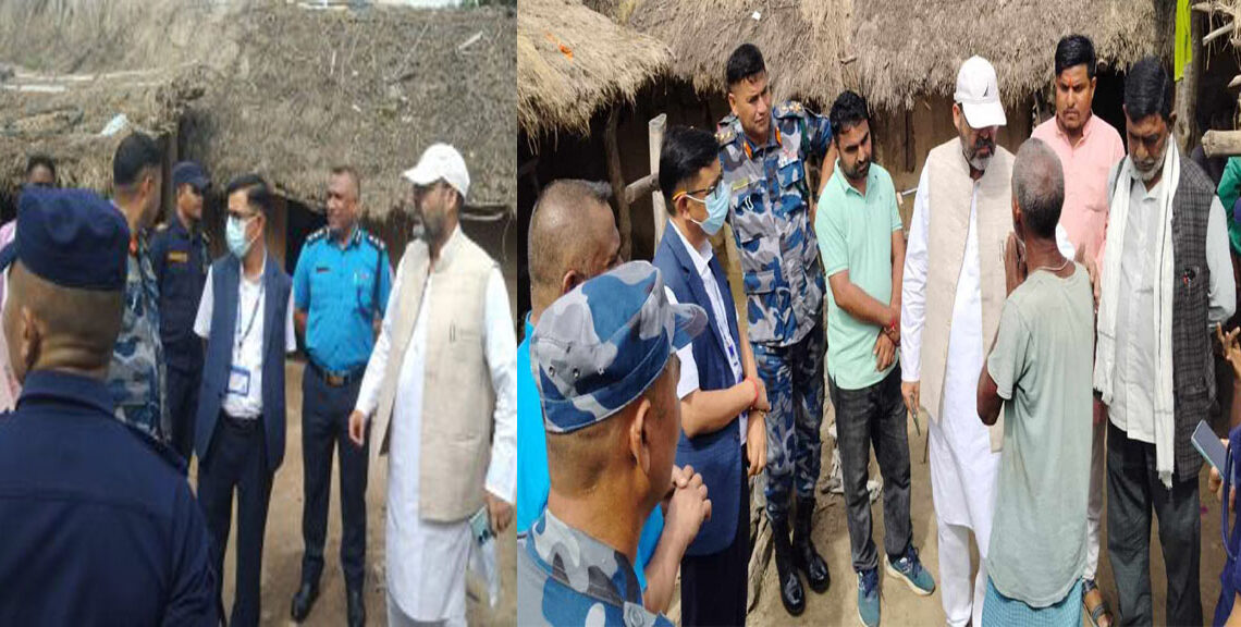 औषधीसहित चिकित्सकको टोली पुग्यो नरैनापुर