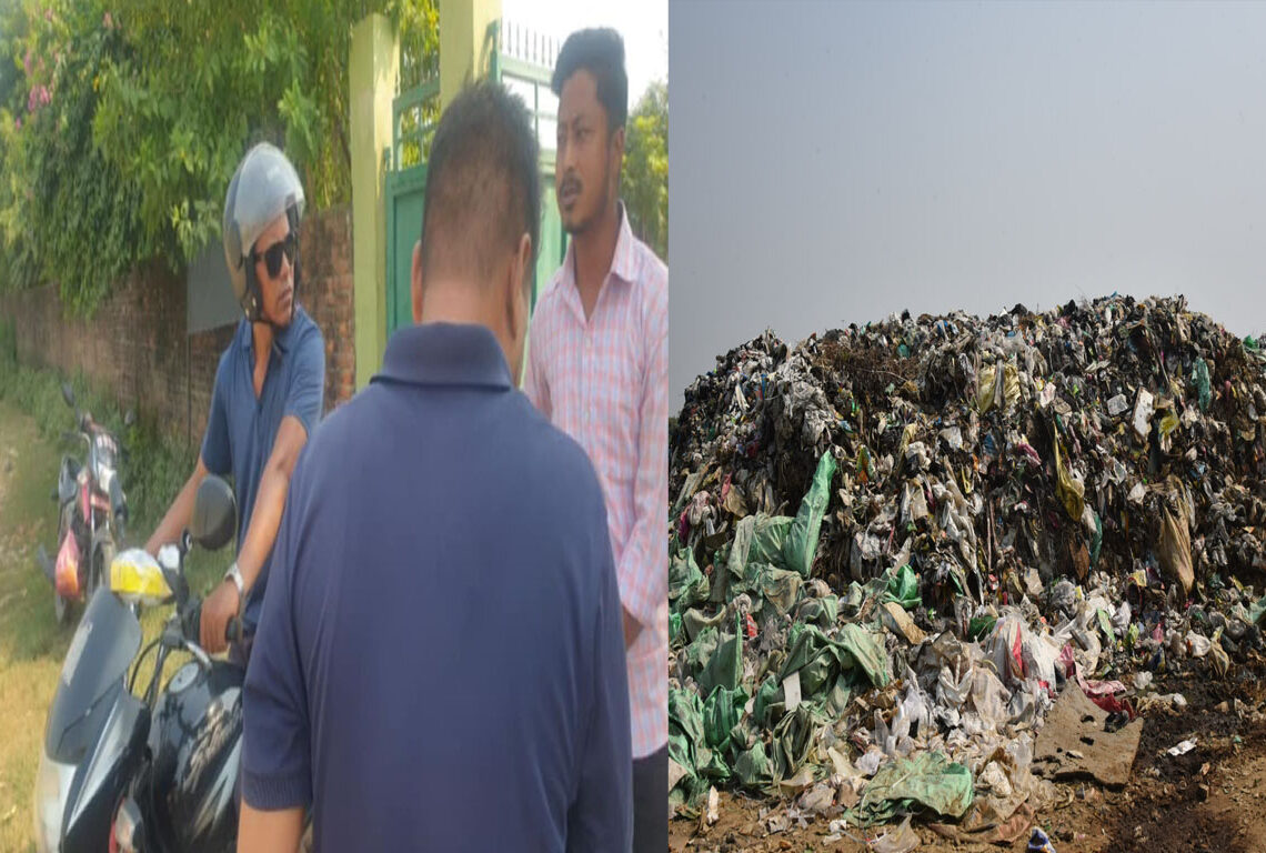 अस्तब्यस्त नेपालगन्ज ल्याण्डफिल साइट : समाचार संकलन गर्न पत्रकारलाई रोक