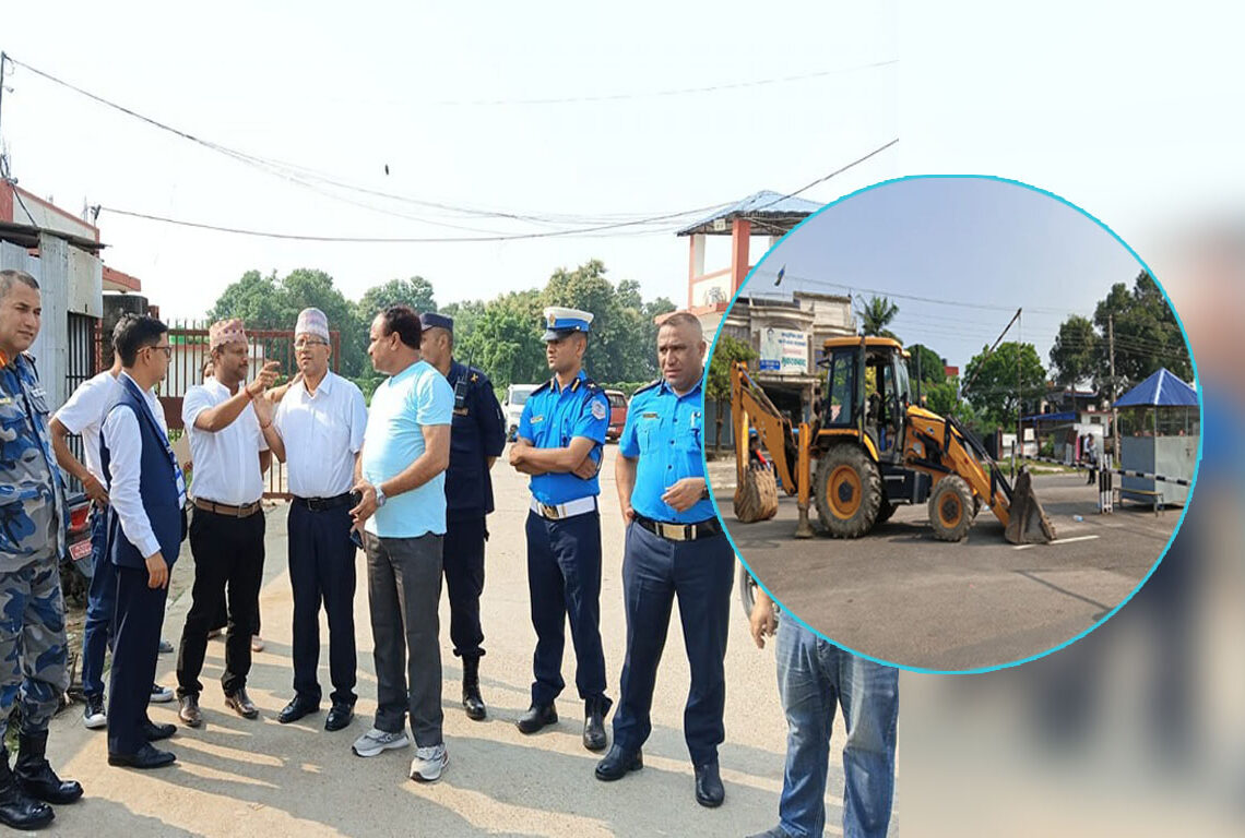 नेपालगञ्ज भन्सारको बेरियर जमुनाहमा सारियो