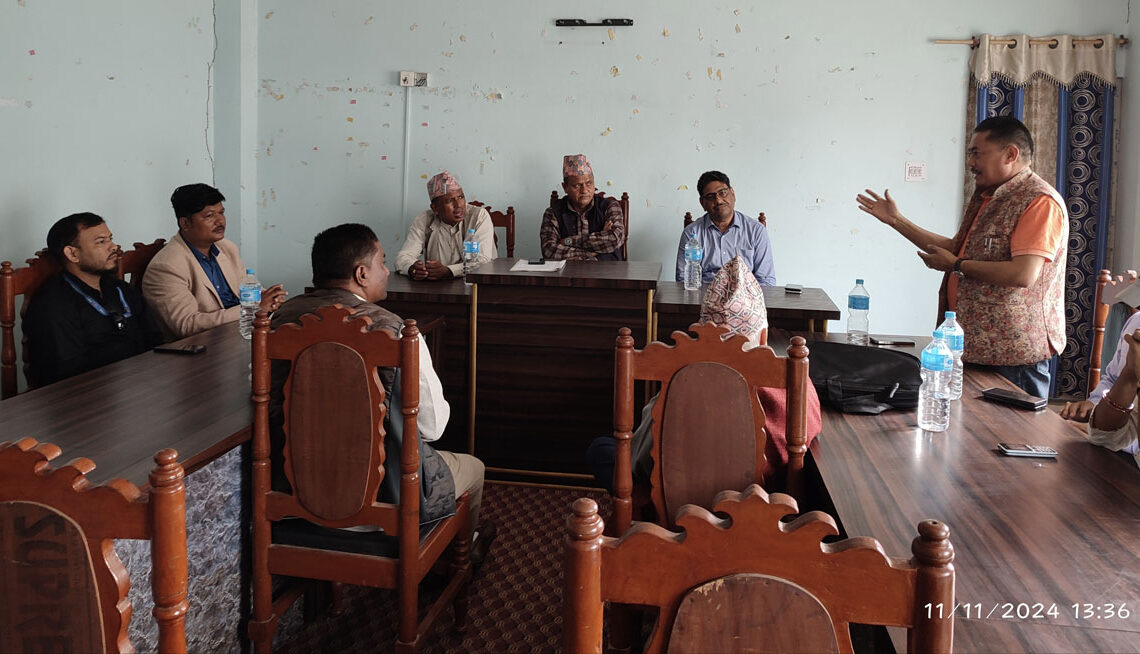 कोहलपुर शवदाहस्थल निर्माणका लागि सहयोगको प्रतिवद्धता