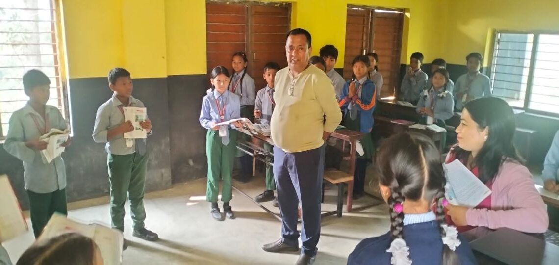 विद्यालयको गुणस्तर सुधारमा पालिका अध्यक्ष पौडेलको निर्देशन