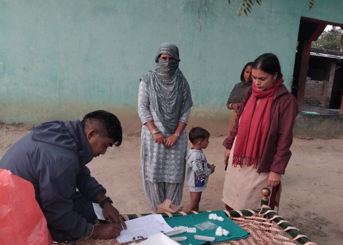 हात्तीपाइले रोग निवारण सर्भेको काम अन्तिम चरणमा