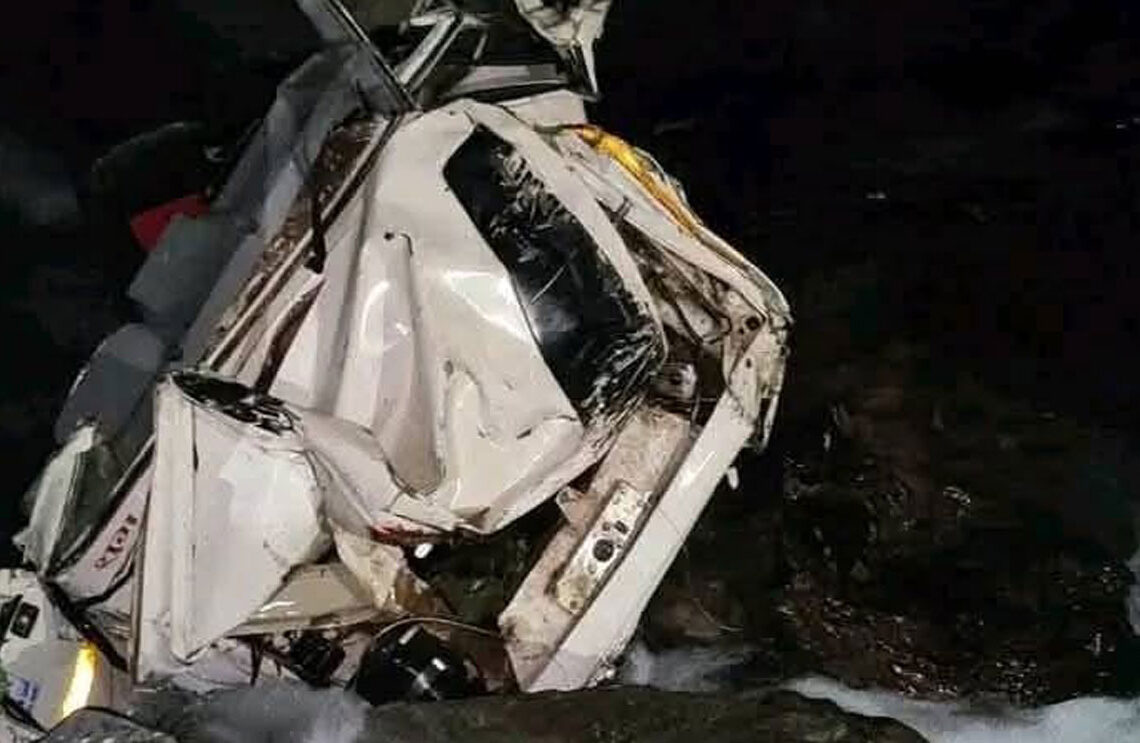 जाजरकोटमा जिप दुर्घटना हुँदा ५ जनाको मृत्यु