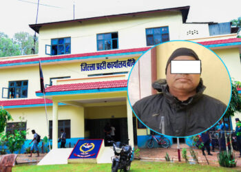 दुर्घटना गरेर फरार रहेका बाल्मिकी पक्राउ
