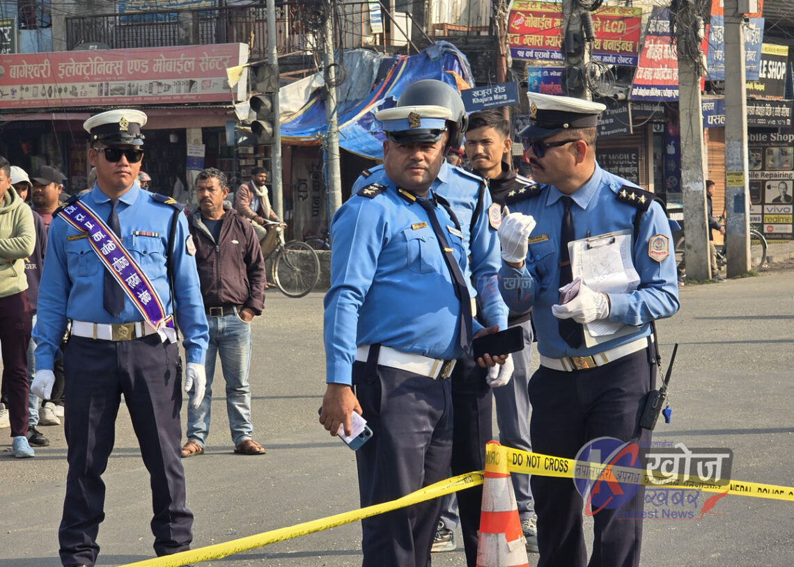 सवारी दुर्घटना न्युनीकरण गर्न ट्राफिक प्रहरी एकलैले सम्भव छैन: लुम्बिनी ट्राफिक प्रहरी प्रमुख खत्री
