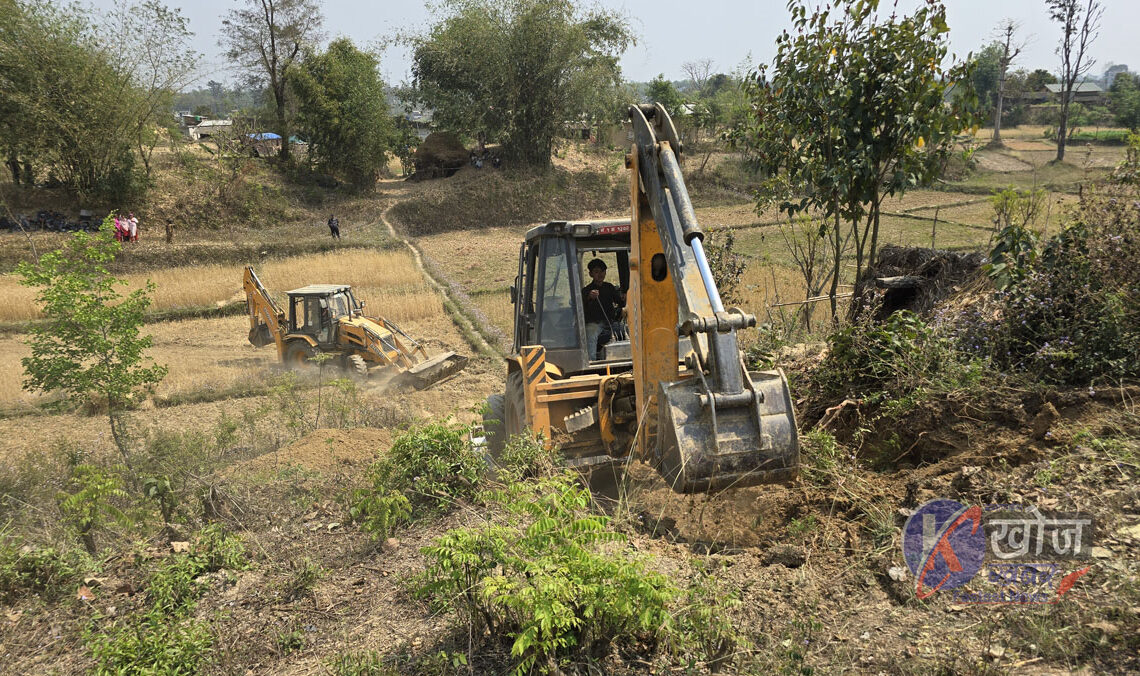 नौवस्ता औद्योगिक क्षेत्रको निर्माण कार्य सुरु, पहिलो चरणमा सडक निर्माण