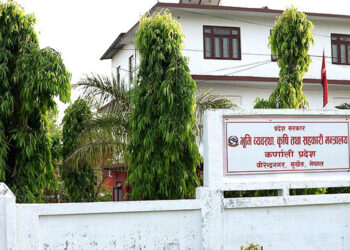सिँचाइका लागि बत्तिस करोड विनियोजन