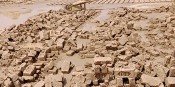 बेमौसमी वर्षाले इँटा उद्योगमा करोडौंको क्षति