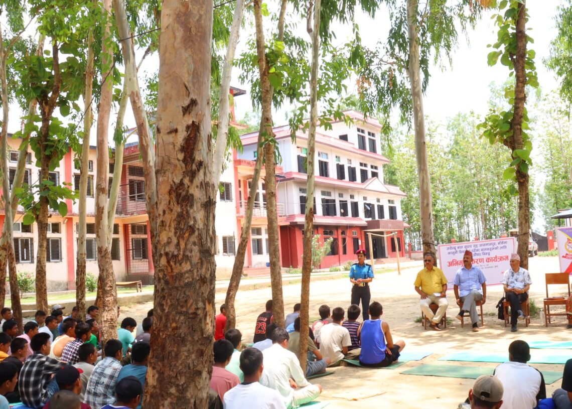 बालबन्दीलाई लागु औषधविरुद्ध अभिमुखीकरण