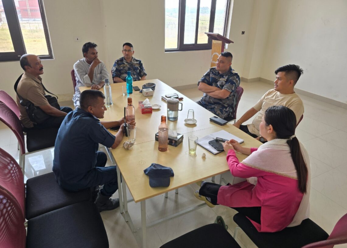 अवैध चोरी पैठारी, मानव बेचविखन र लागु औषध नियन्त्रणको योजना बनाउन विओपी जमुनाहमा छलफल