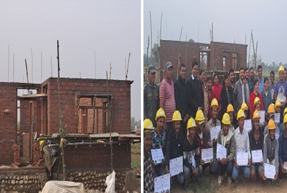 बर्दियाको ठाकुरबाबामा विपन्न परिवारलाई वातावरणमैत्री घर