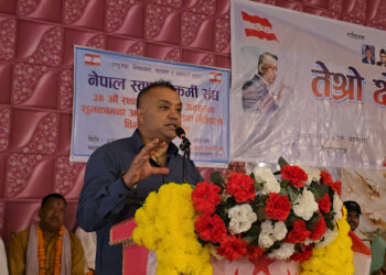 पार्टीभित्रको गुटवन्दी कहिल्यै भत्किदैन : महामन्त्री थापा