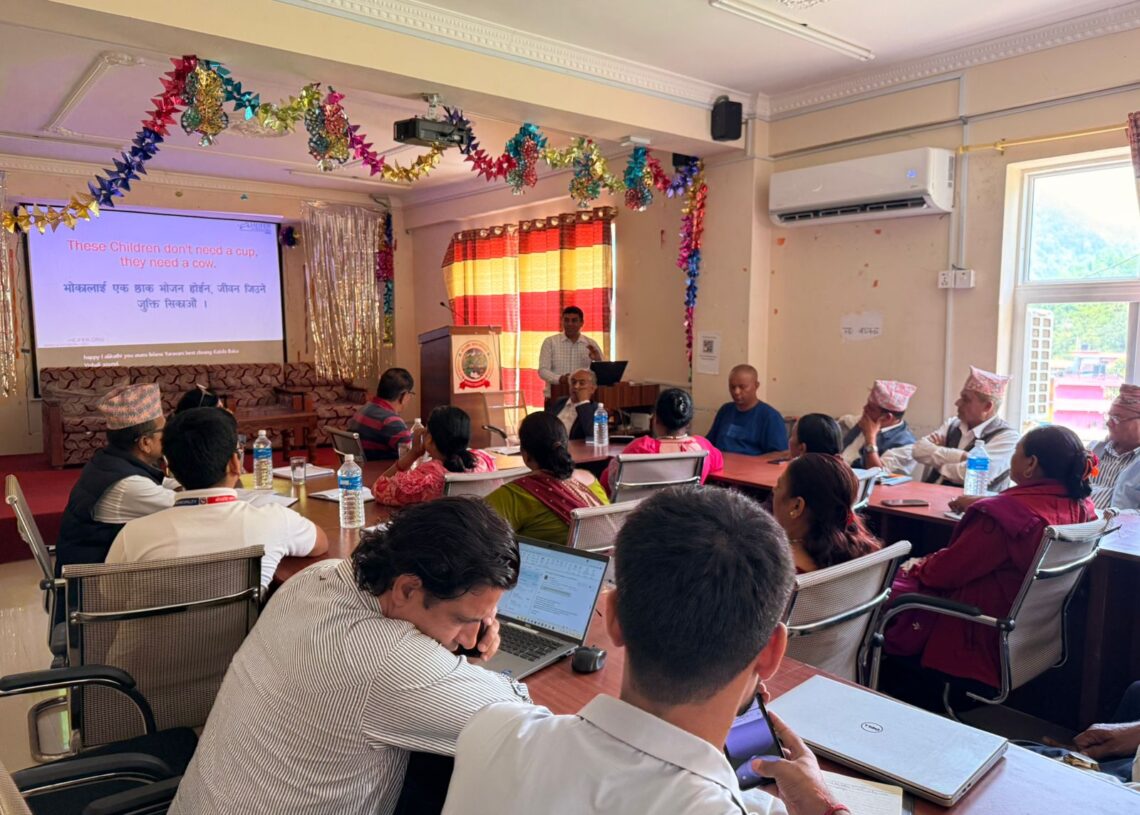 भीरकोटका महिलालाई उद्यमशीलतामा जोड्न कृषि विकास परियोजान