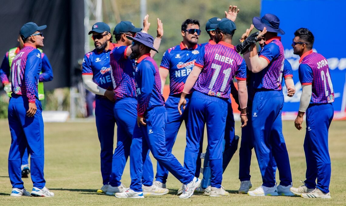 स्कटल्यान्डविरुद्ध नेपाल दुई विकेटले विजयी