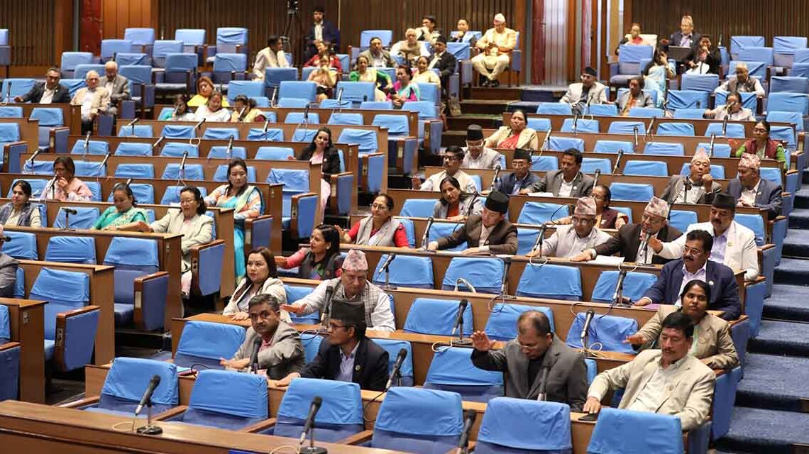 संघीय निजामती सेवा विधेयक प्रतिनिधिसभाबाट पारित