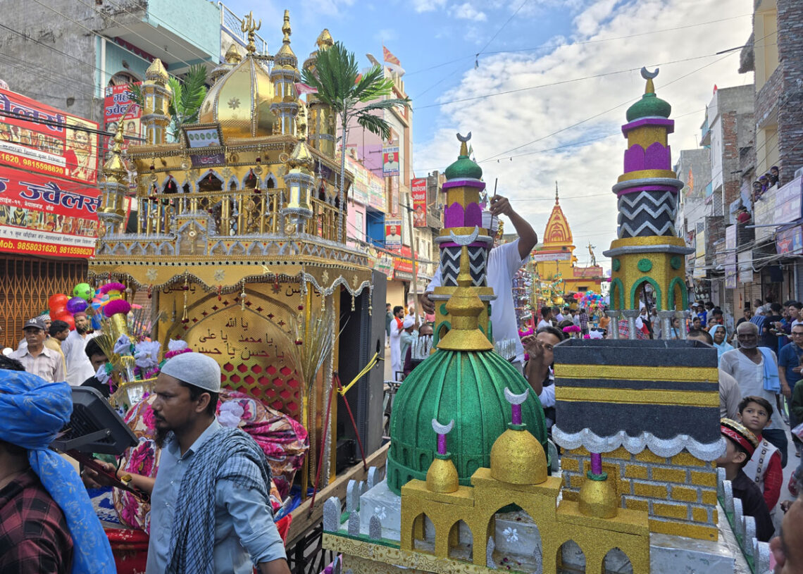 शान्ति, सद्भाव र भाइचाराको कामना गरि आज ताजिया बिसर्जन