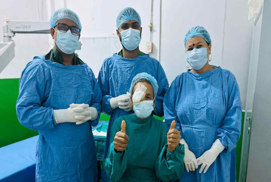 आँखा उपचार सेवालाई थप व्यवस्थित र विस्तार गर्दै भेरी अस्पताल