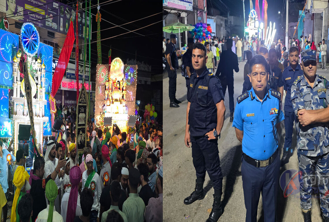 मोहर्रमको आज आठौं दिन : सुरक्षामा आफै खटिए एसपीद्वय घर्तीमगर र खनाल