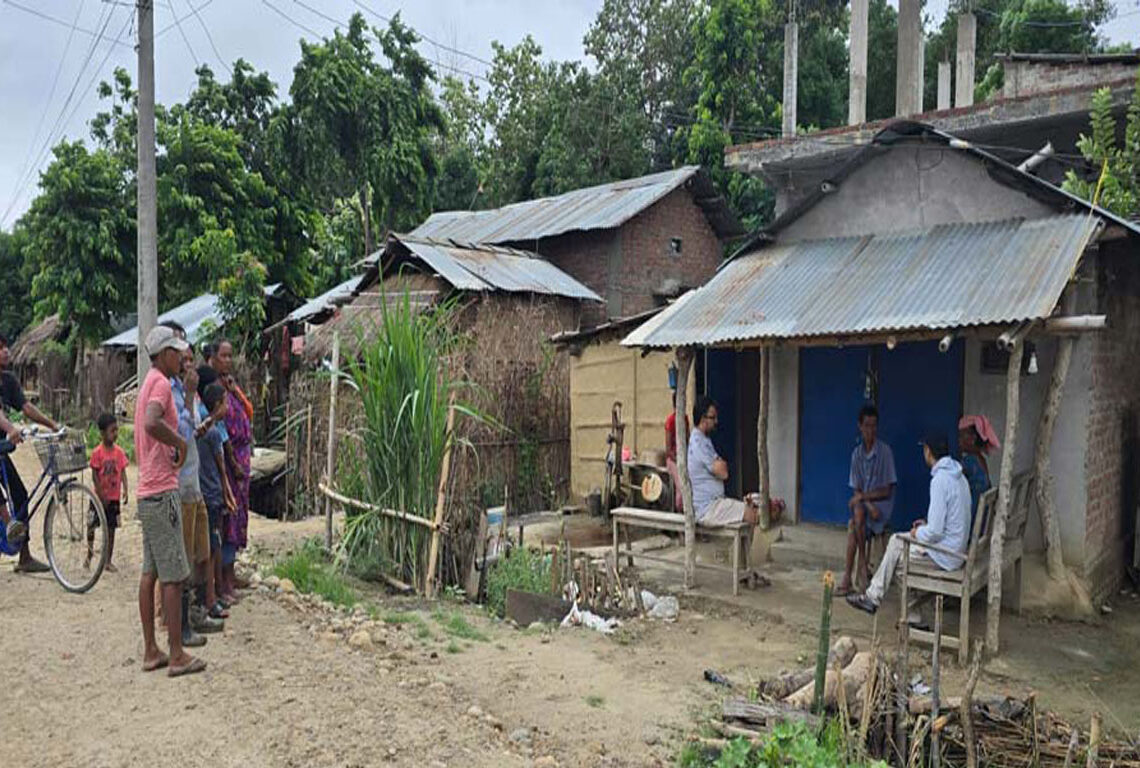 रसुवा घटना : बर्दियाको गुमस्तागाउँ शोकमा