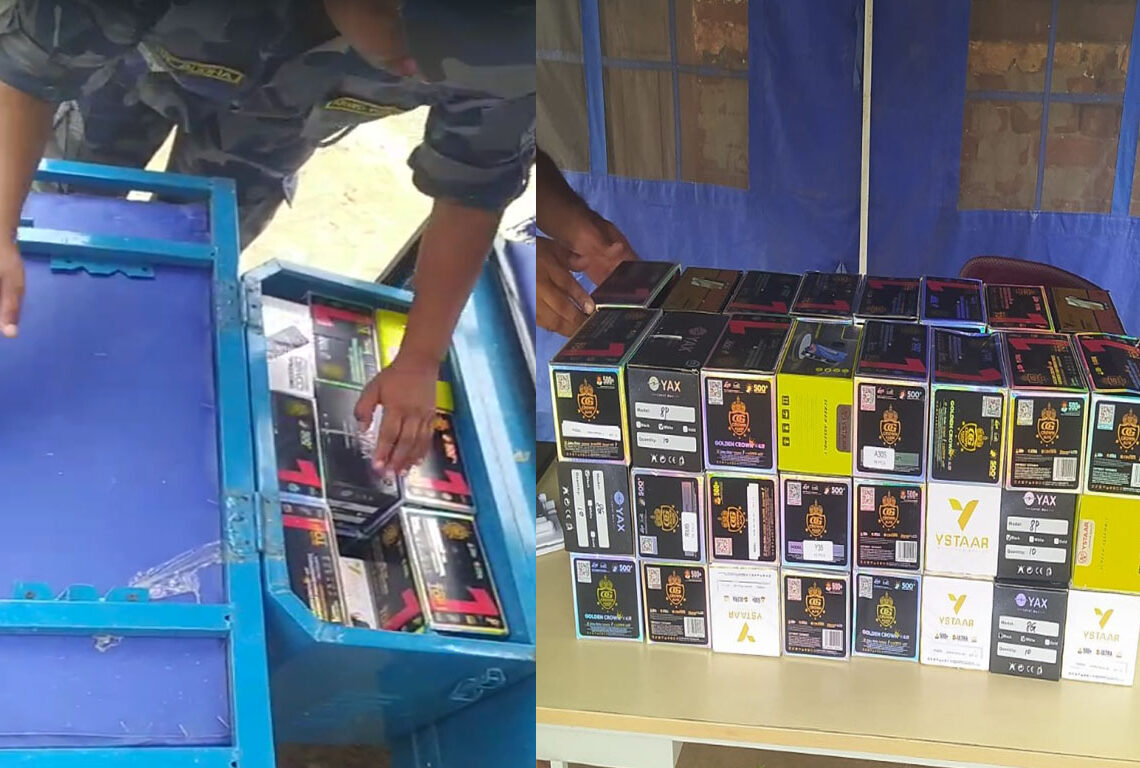 १३ लाख ८० हजारको मोवाइल डिस्प्ले बरामद