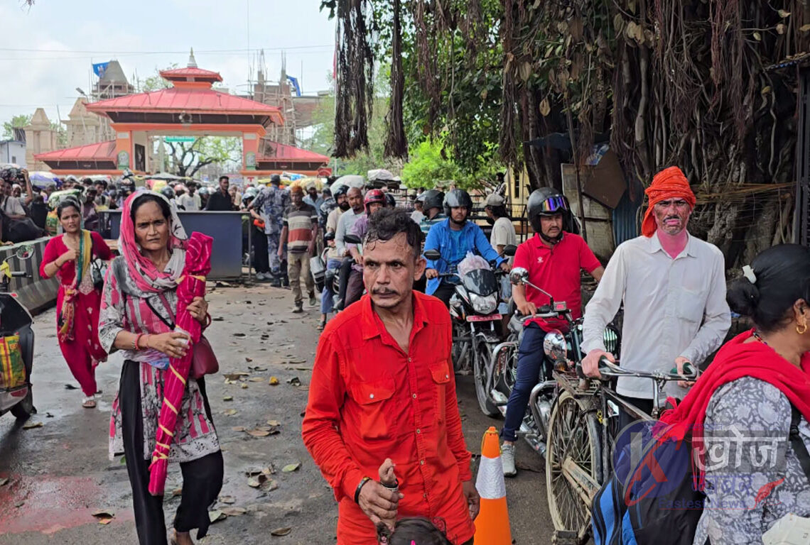 भारतबाट फर्किने नेपालीलाई नेपालगन्ज नाकामा सास्ती