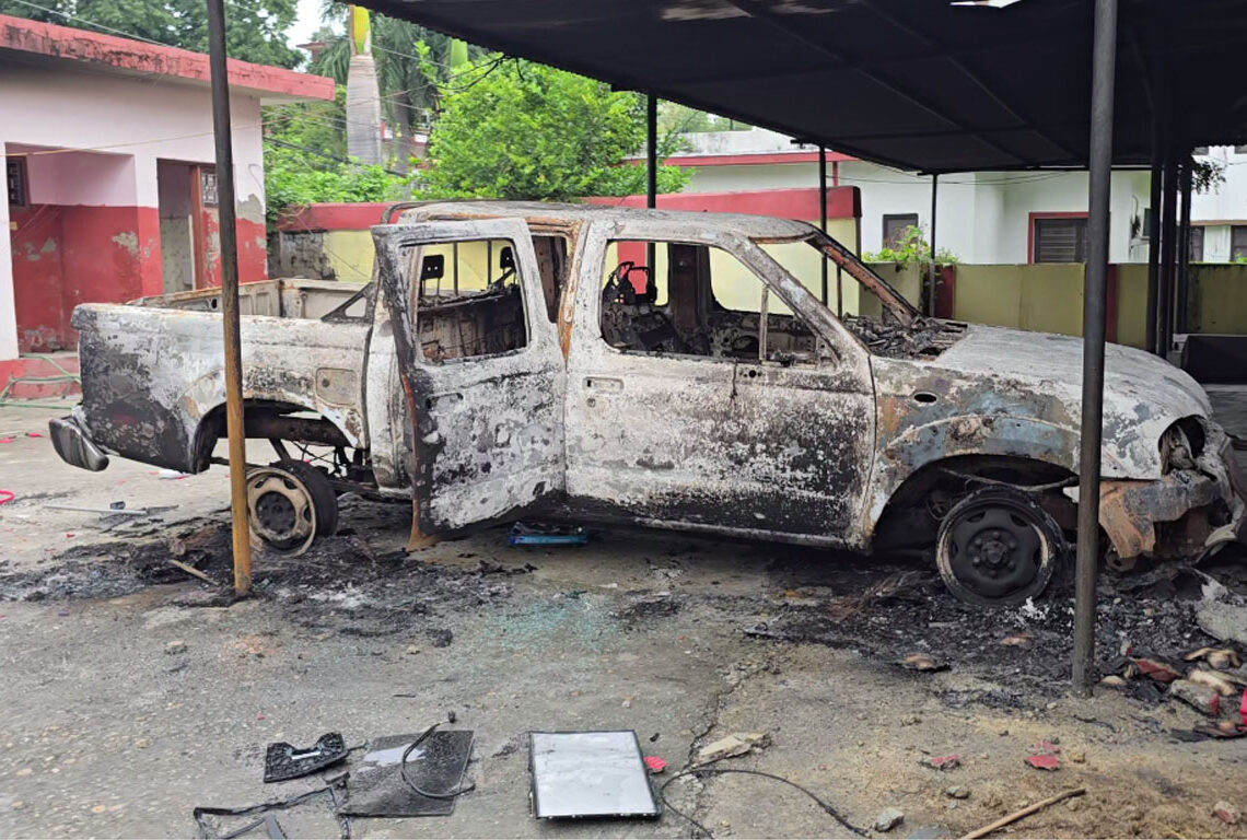 बाँकेमा तीन सयभन्दा बढी सवारी साधन नष्ट