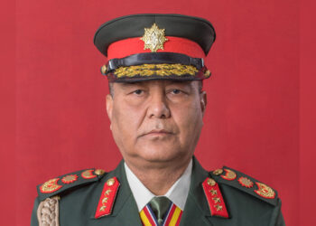 प्रधानसेनापतिले राष्ट्रको नाममा सम्बोधन गर्दै