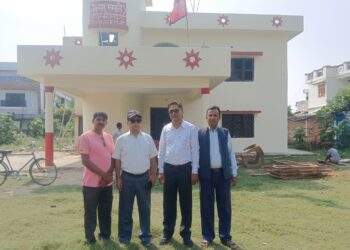 एमाले बाँकेको भवन पुनर्निर्माण