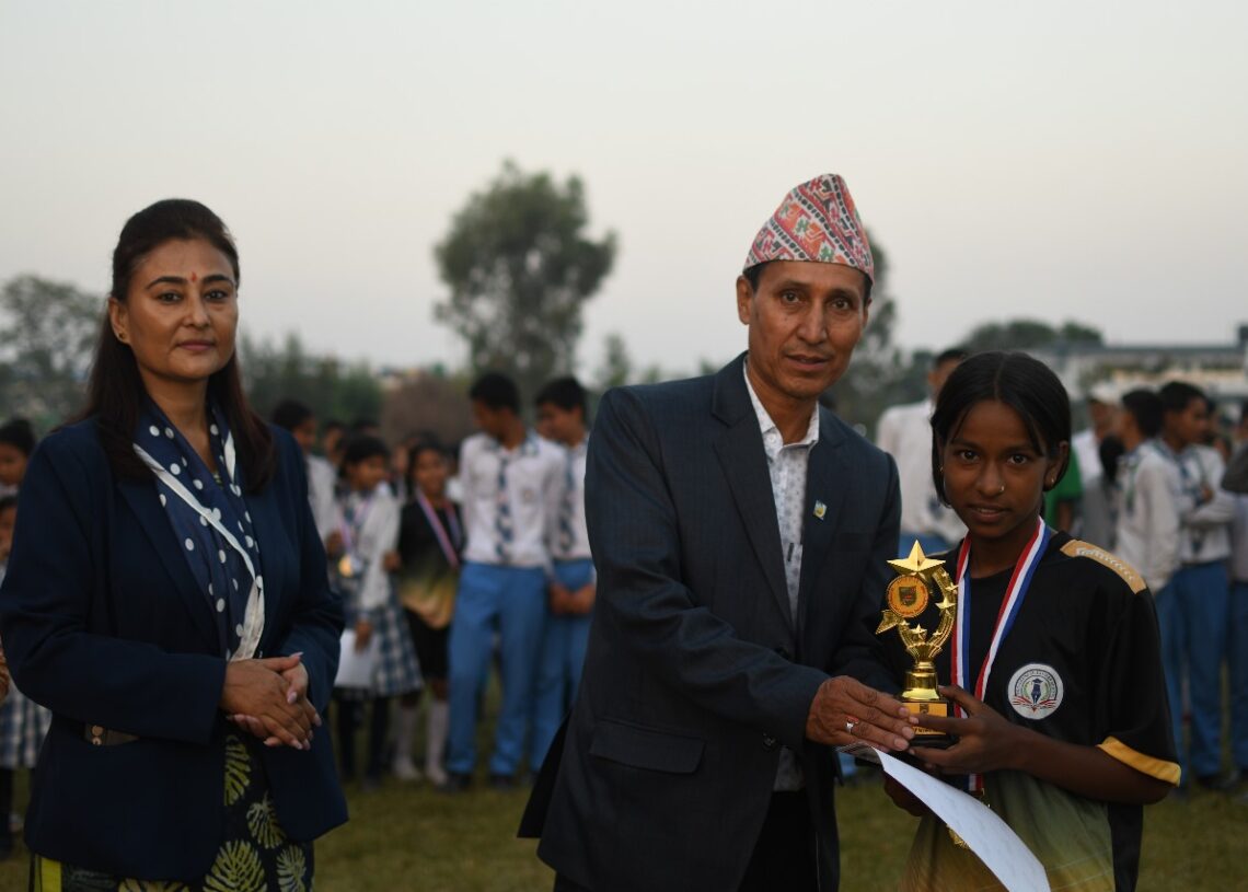 सिद्धार्थ विद्या सदन र नेपालगन्ज सेन्ट जेभियर्स एन्फा यु–१४ फुटबल च्याम्पियन