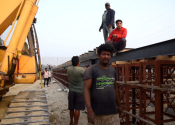 राप्तीनदी पुलको ५० प्रतिशत निर्माण सकियो