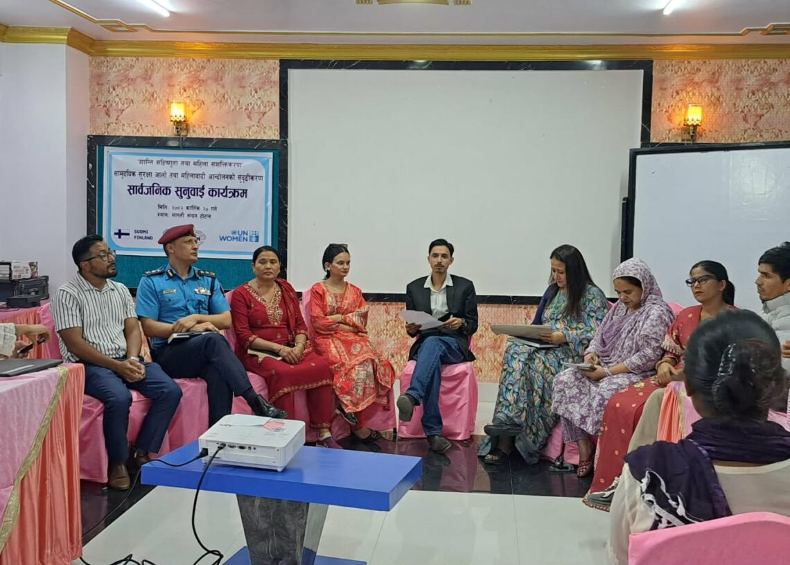 सामुदायिक सुरक्षा जालो महिलाहरुको सारथी बन्दै