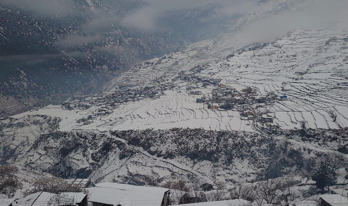 आज यी दुई प्रदेशको हिमाली भूभागमा हल्का वर्षासहित हिमपातको सम्भावना