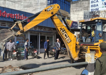 नेपालगन्जमा अतिक्रमित घरटहरा हटाउन सुरु