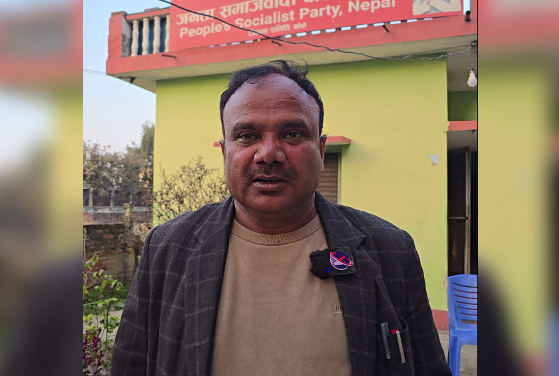 बाँके क्षेत्र नं. २ बाट उम्मेदवारी दिन नेपालगन्जका उपमेयर राईले दिए पदबाट राजिनामा