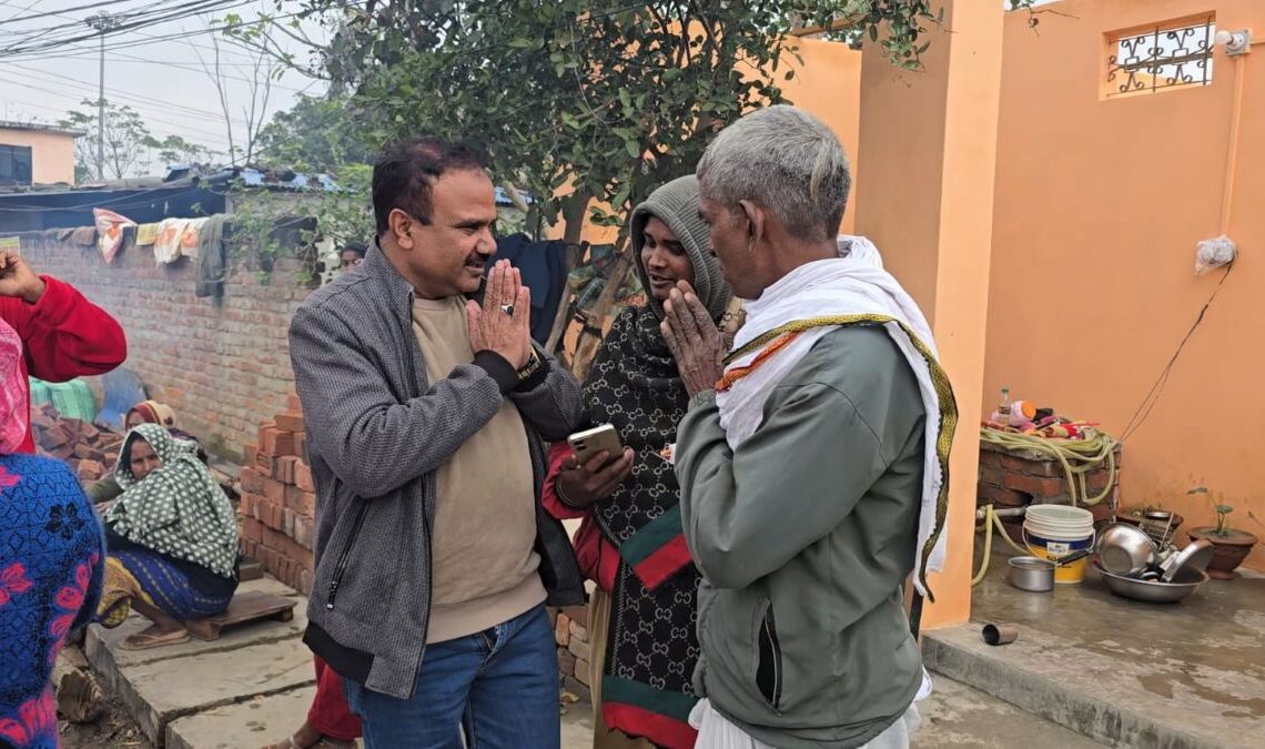 बाँके क्षेत्र नं. २ मा कमरुद्दीन राईको घरदैलो अभियान तीव्र