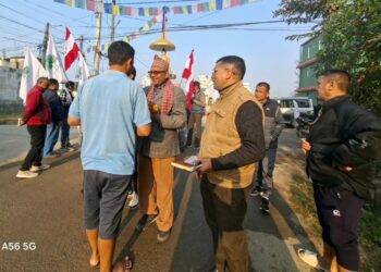 रुखमै भोट हाल्ने सुनिश्चितताले बुद्धचोकबासी उत्साहित