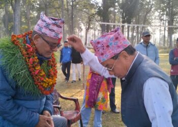 गौडेलको घरदैलो तीव्र : बाँके क्षेत्र नं. १ मा जनमैत्री एजेण्डासहित चुनावी अभियान